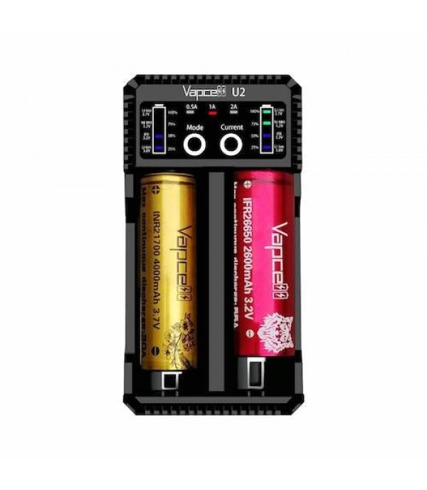 Vapcell U2 Battery Charger
