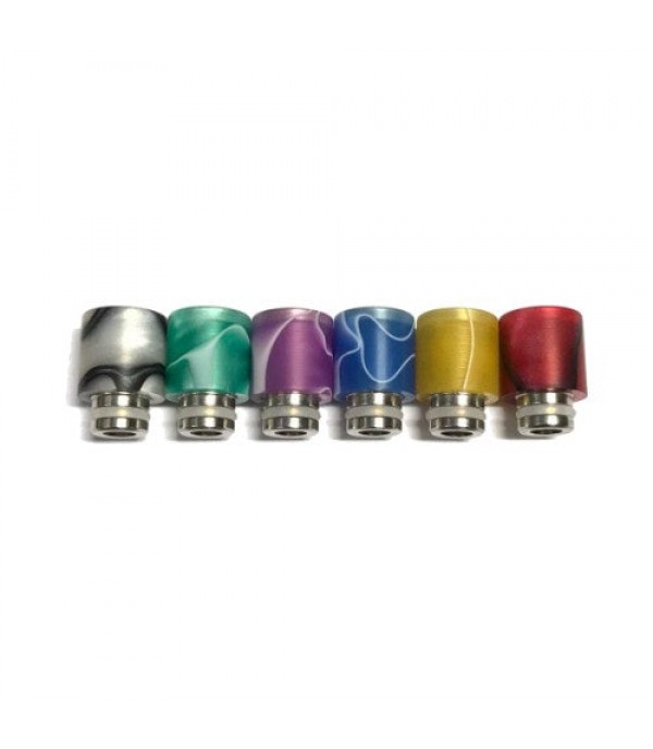 Acrylic & Stainless Steel Wide Bore 510 Drip Tip
